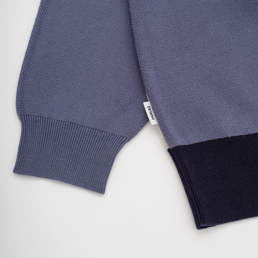 The Mens Ayton Knit Midnight from Parlez clothing