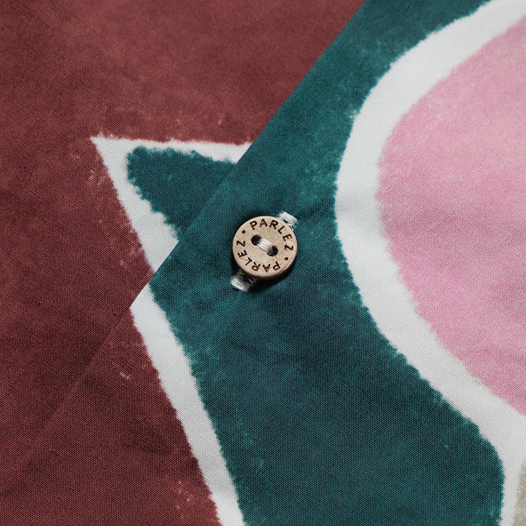 The Mens Tetrus Shirt Multi from Parlez clothing