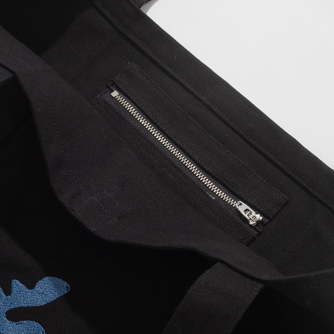 The Mens Trinite Tote Bag Black from Parlez clothing