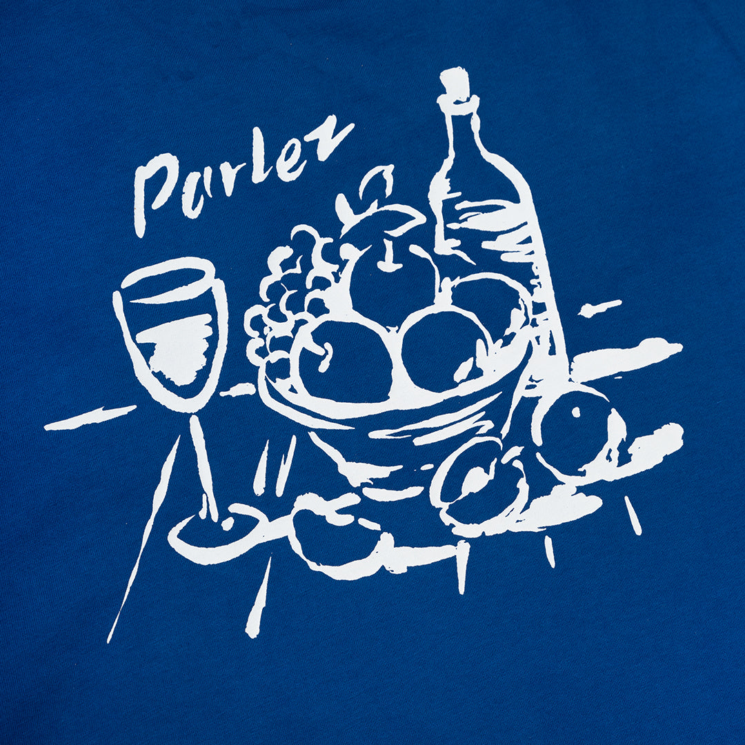 The Mens Vanitas T-Shirt Cobalt from Parlez clothing