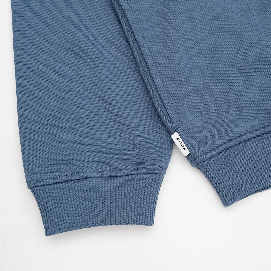 The Mens Vernon Oversized Crew China Blue from Parlez clothing