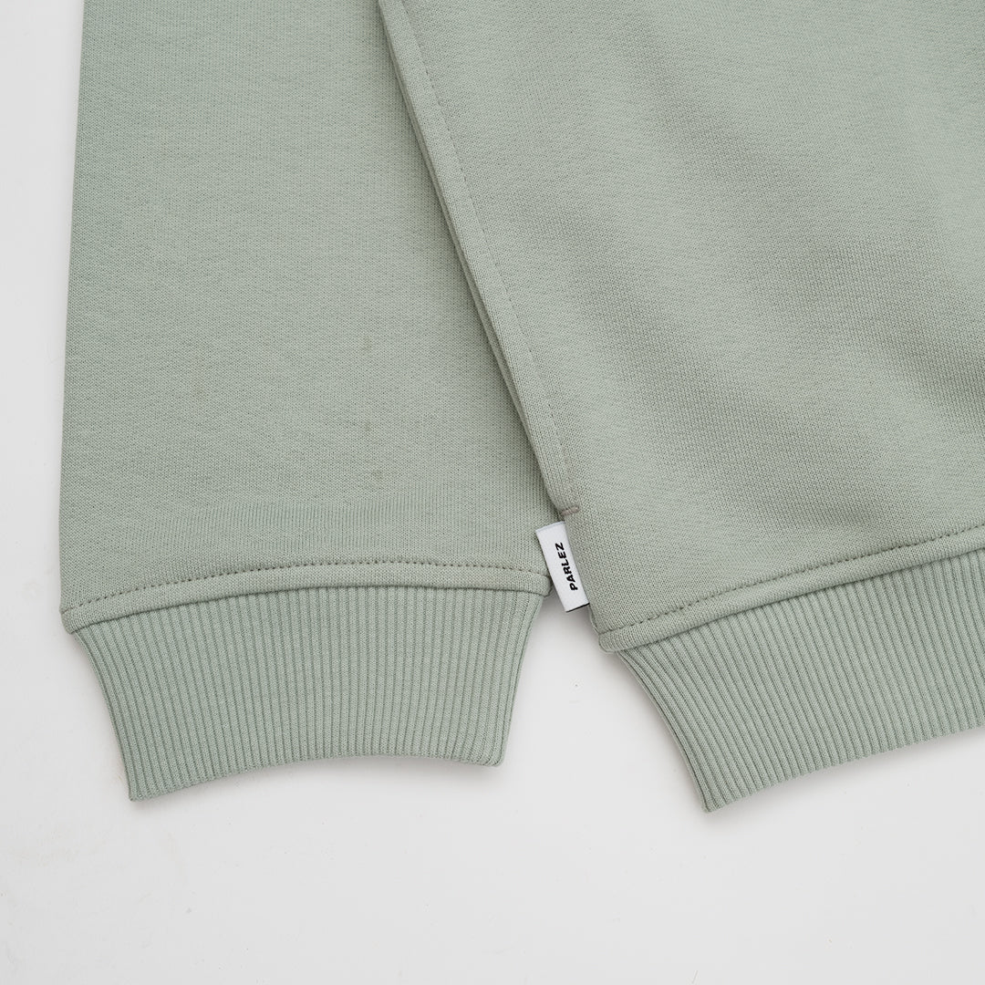 The Mens Vernon Oversized Crew Sea Mist from Parlez clothing