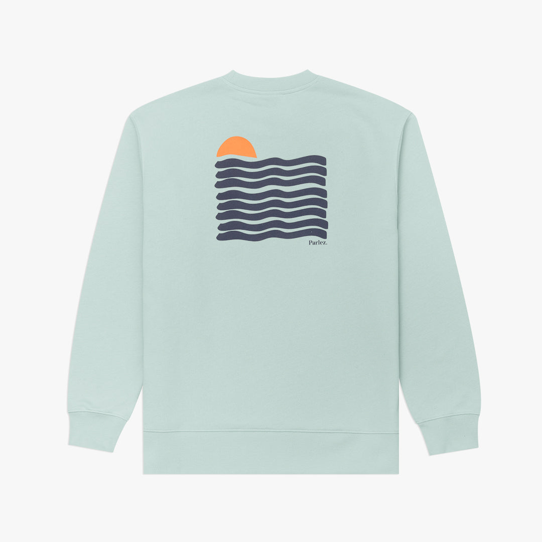 Wash Sweatshirt Sea Mist