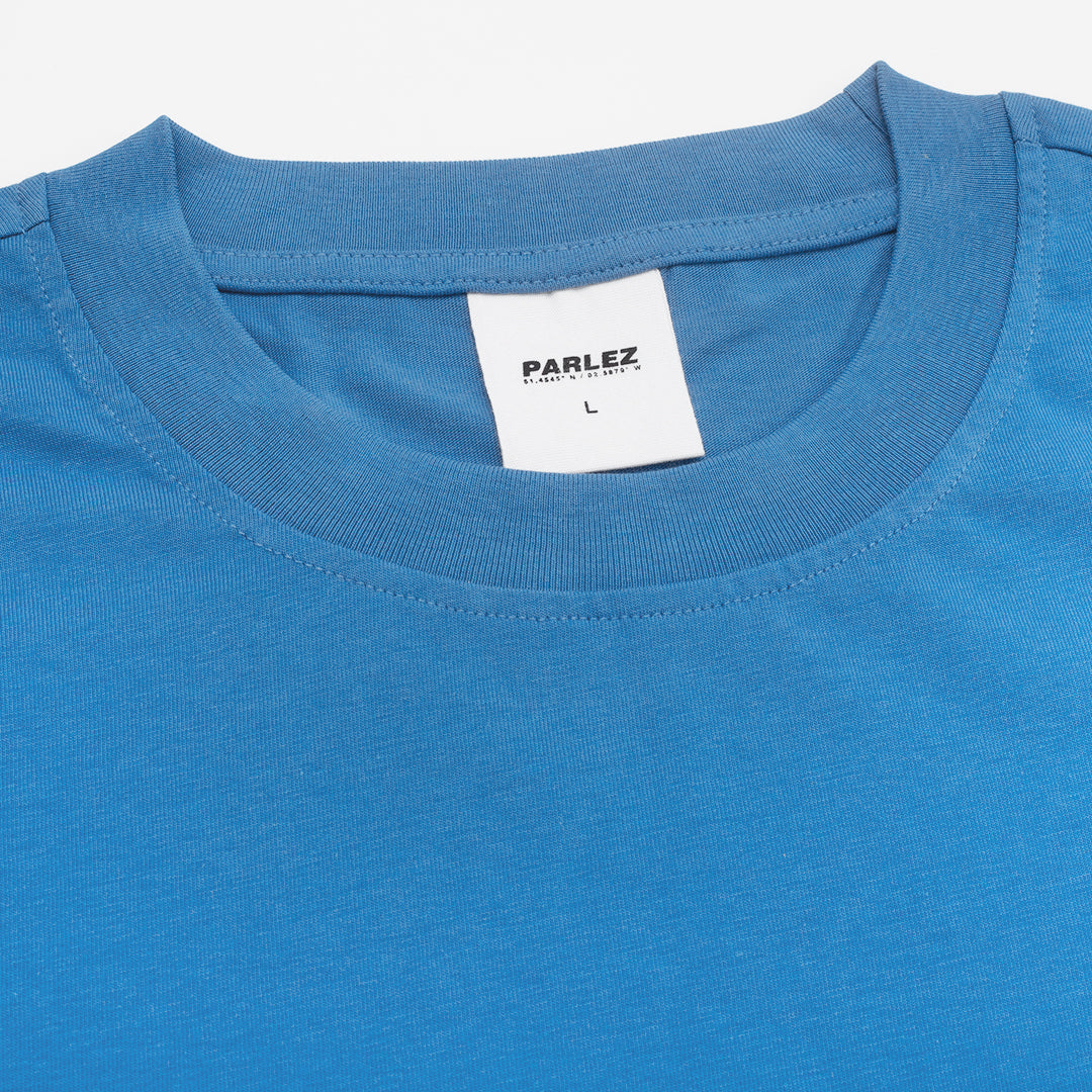 The Mens Wash T-Shirt Ocean Blue from Parlez clothing