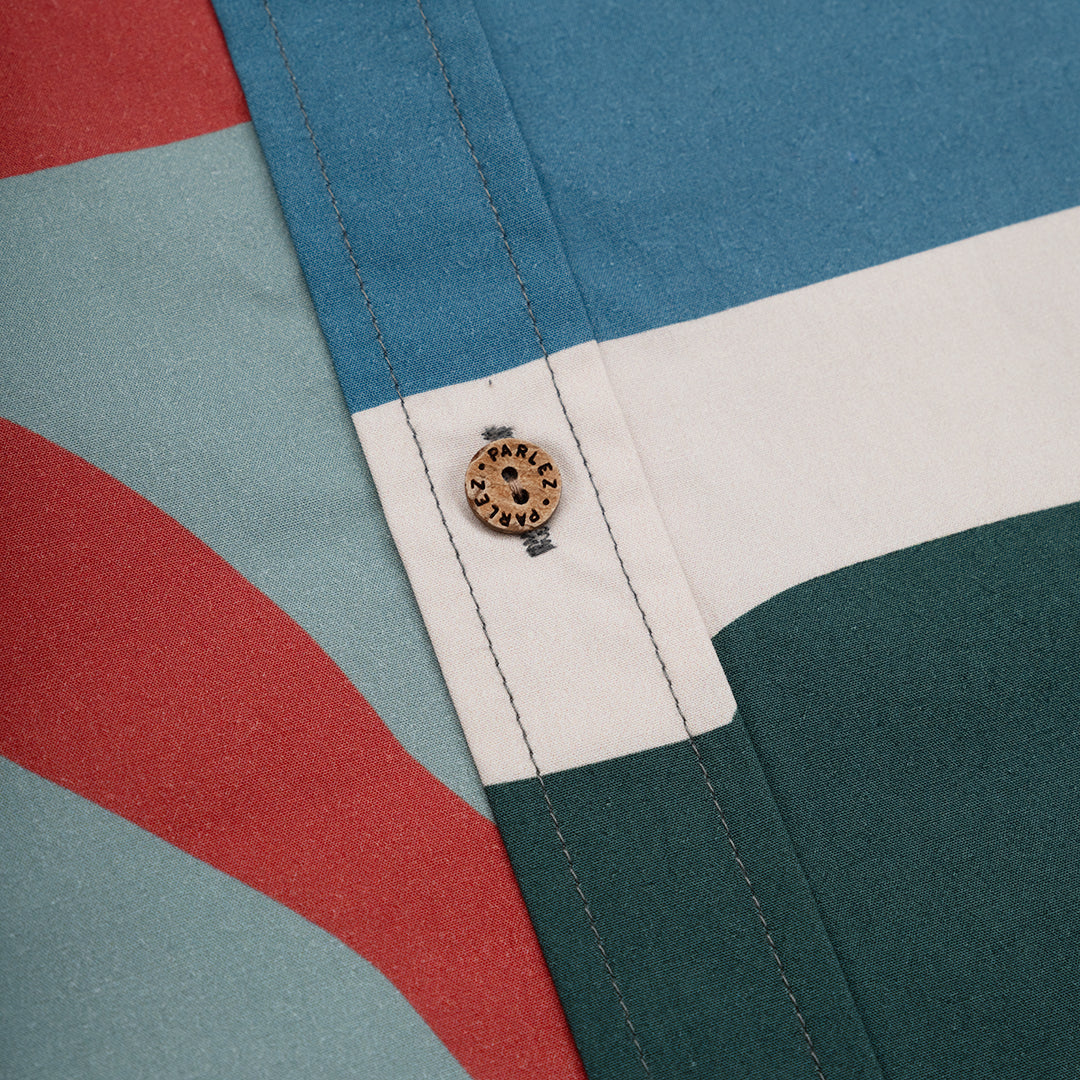 The Mens Windfall Shirt Multi from Parlez clothing