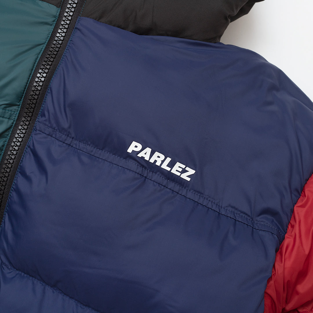 The Mens Caly Puffer Jacket Multi from Parlez clothing