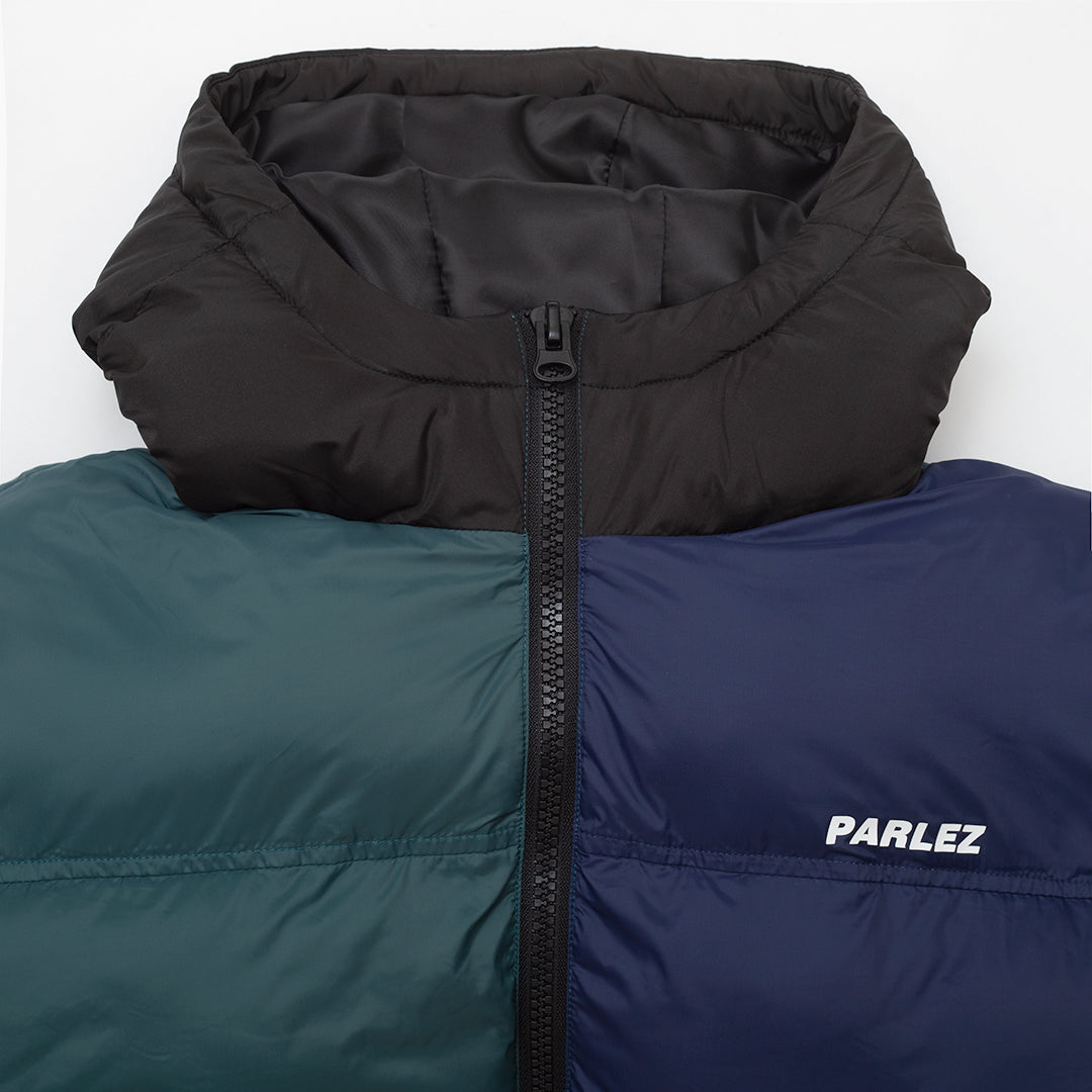 The Mens Caly Puffer Jacket Multi from Parlez clothing