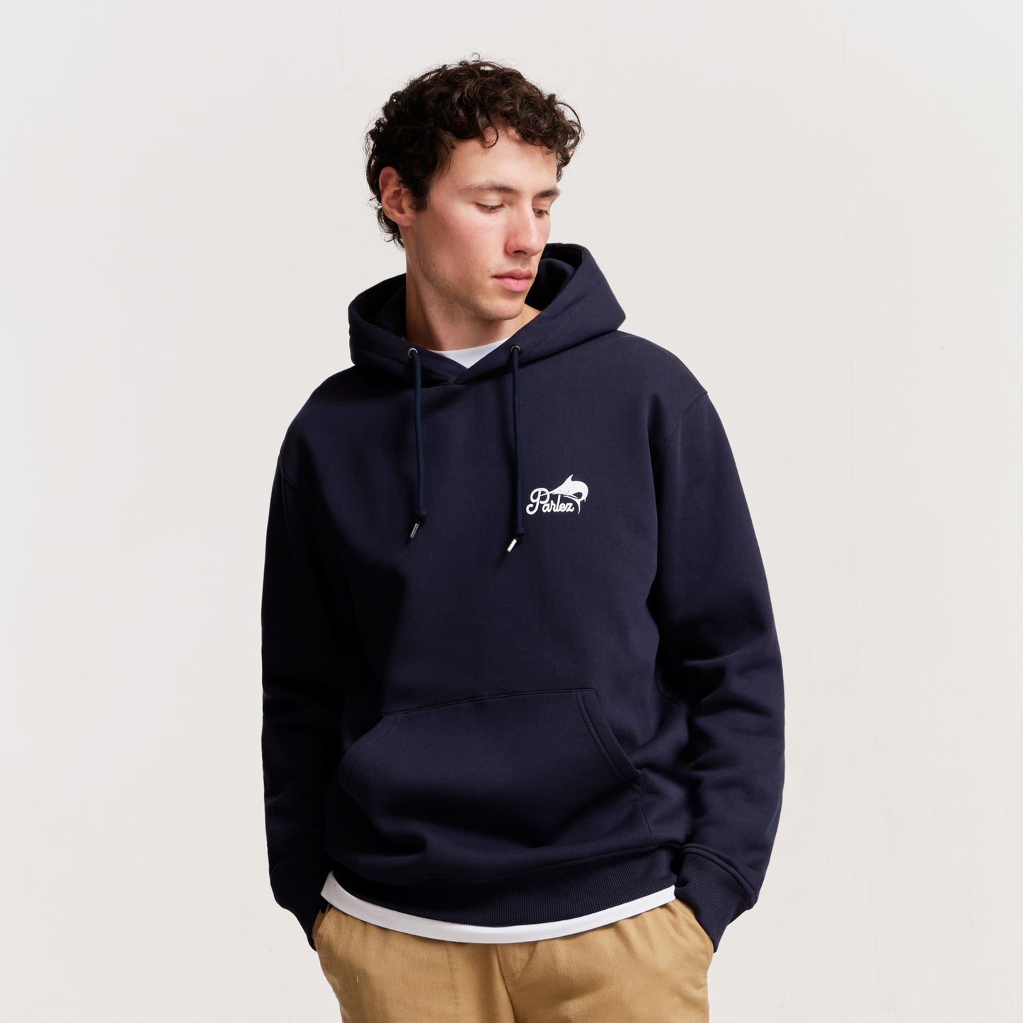 The Mens Marlin Hoodie Midnight from Parlez clothing