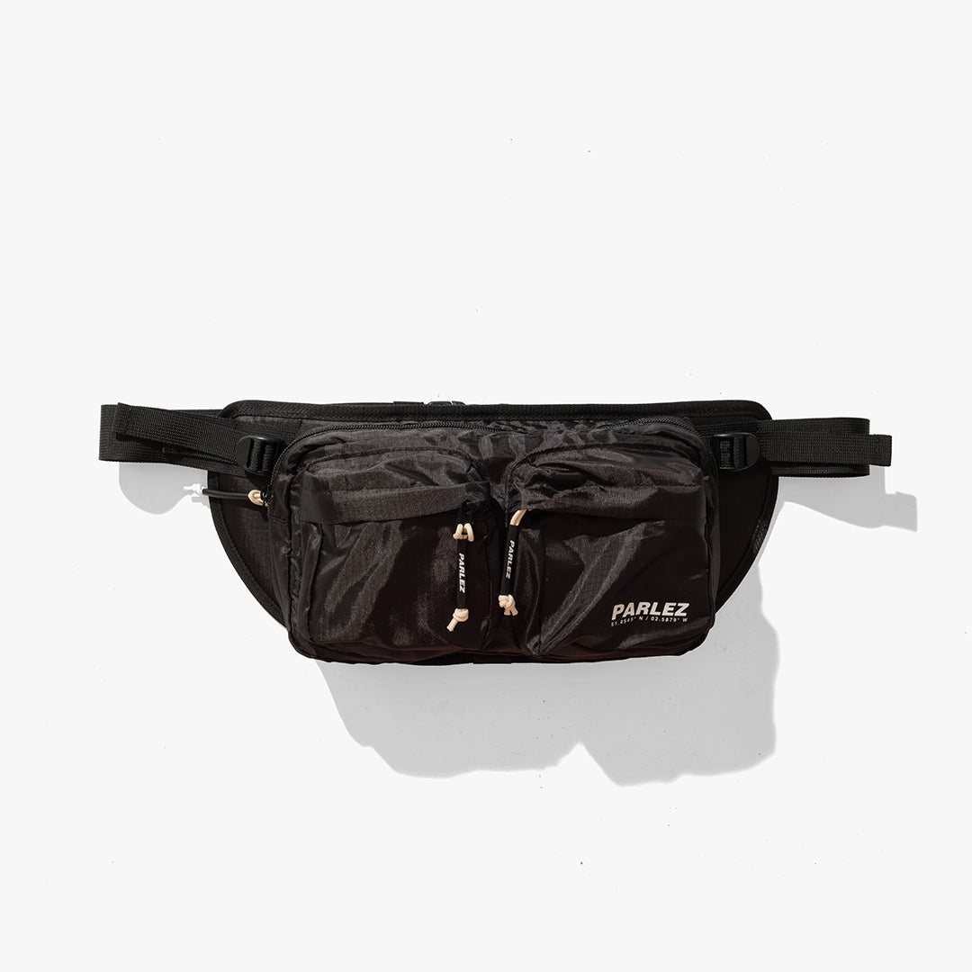 The Mens Trip Hip Bag Black from Parlez clothing