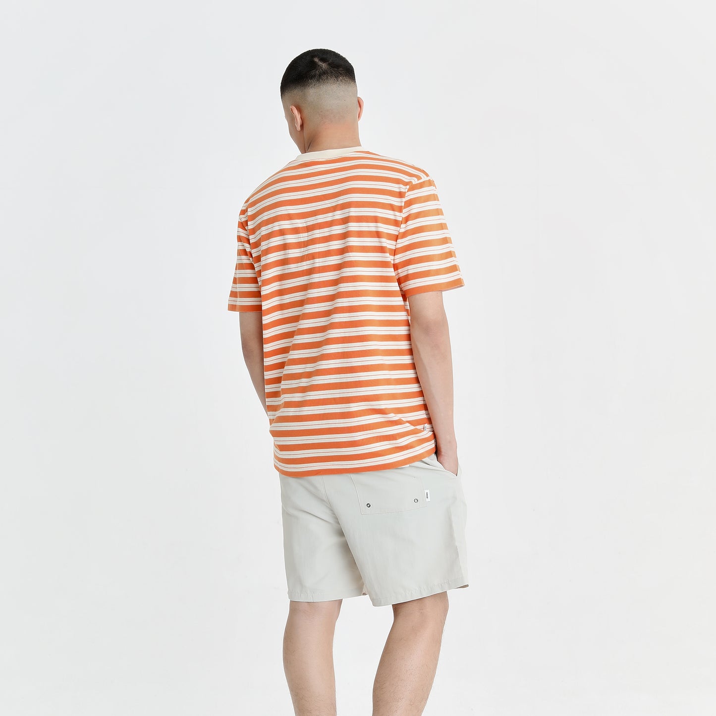 Hamoc Stripe T-Shirt Orange