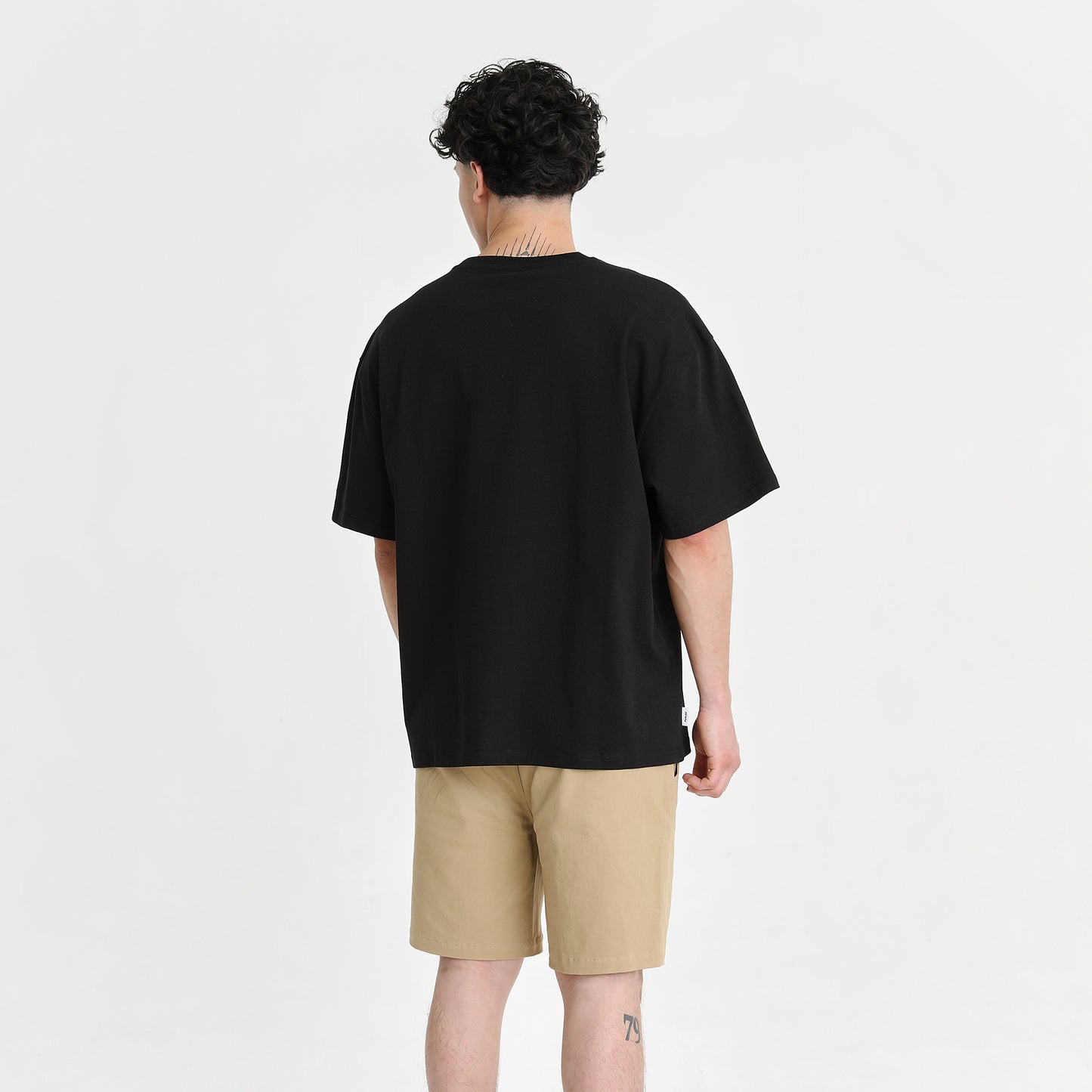Graft Oversized T-Shirt Black