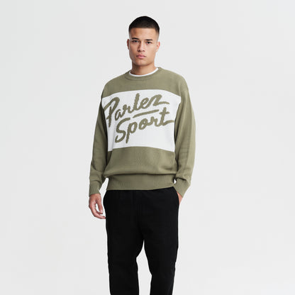 Rubio Knit Olive Green