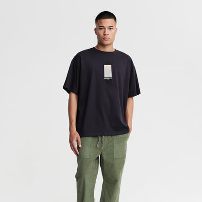 Peak Oversized T-Shirt Navy