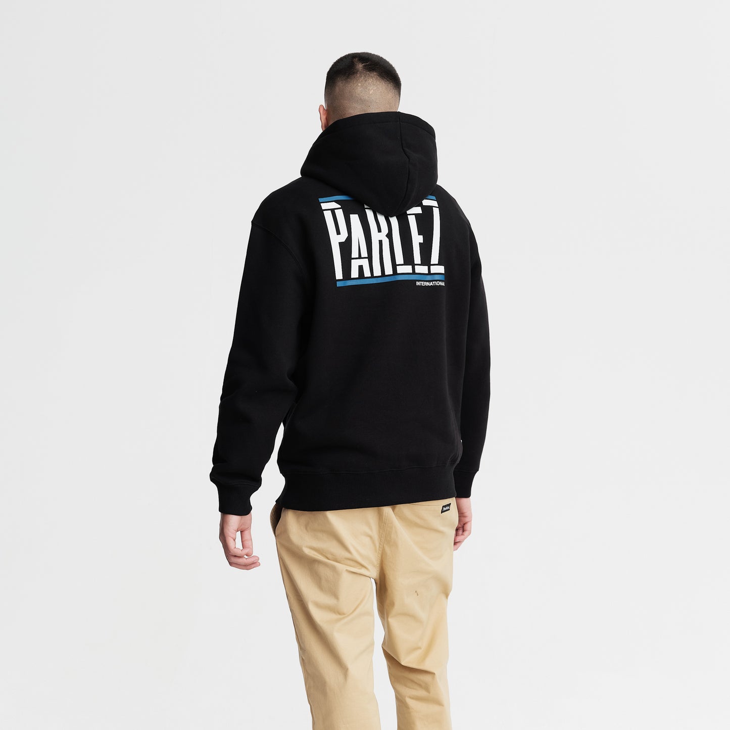 The Mens Layman Hoodie Black from Parlez clothing