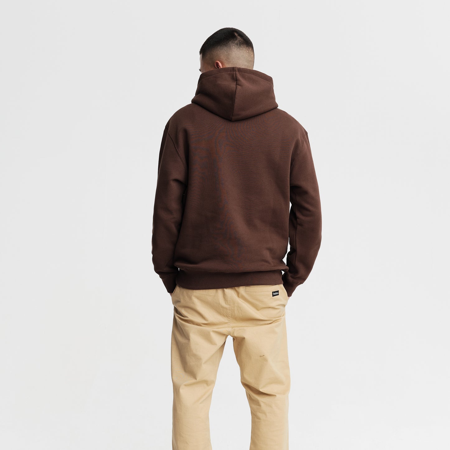 The Mens Avery Hoodie Mocha Brown from Parlez clothing