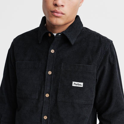 Ayr Cord Shirt Navy