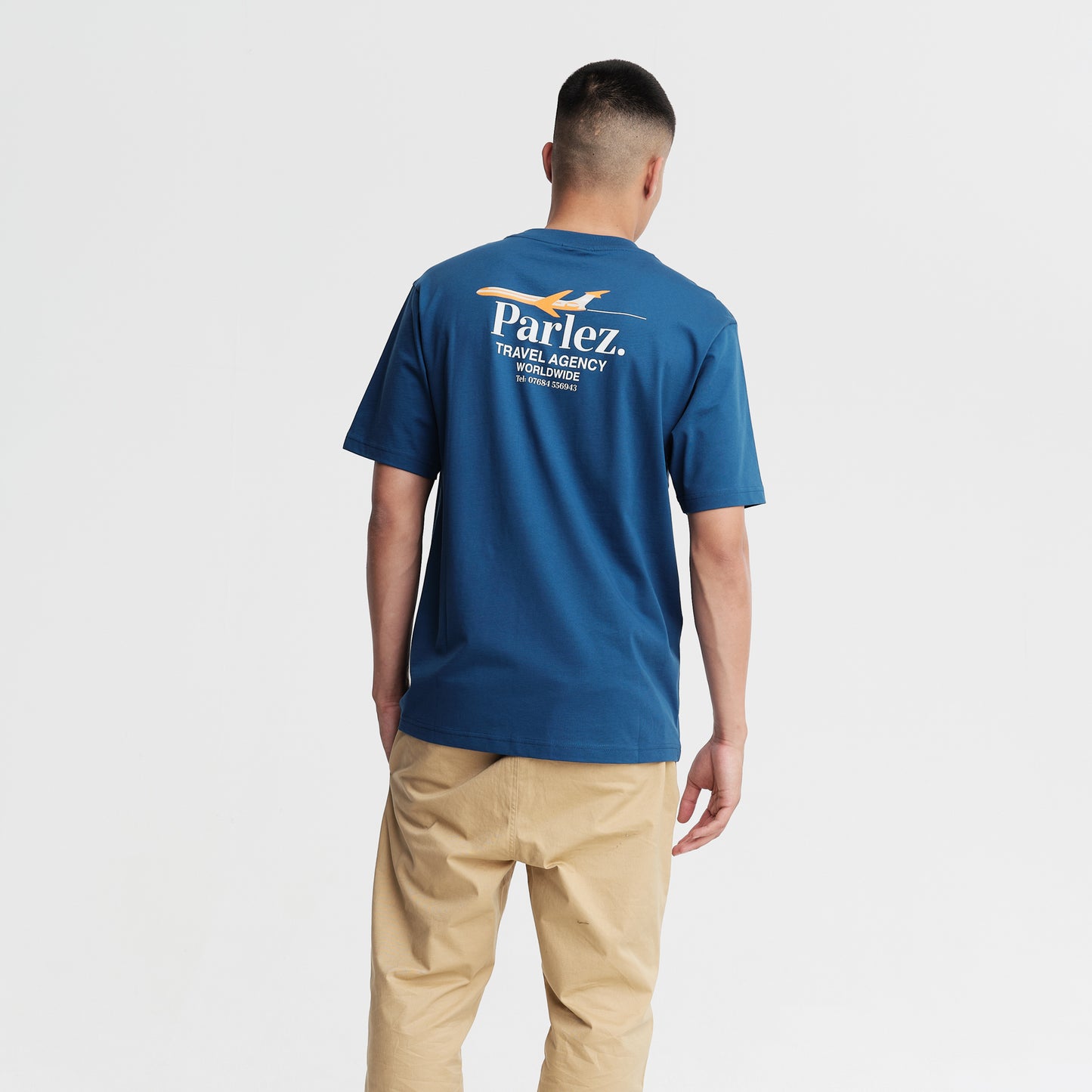 Worldwide T-Shirt Sail Blue