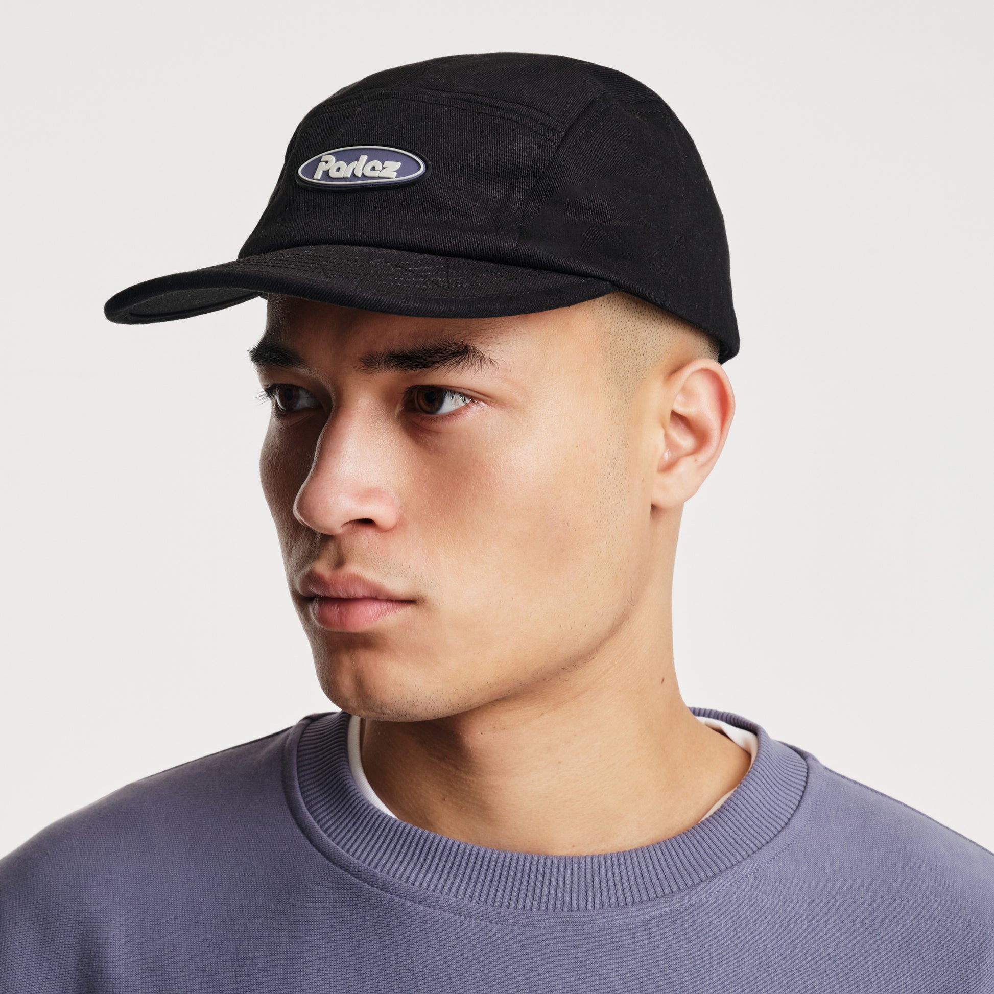 The Mens Routine Cap Black from Parlez clothing