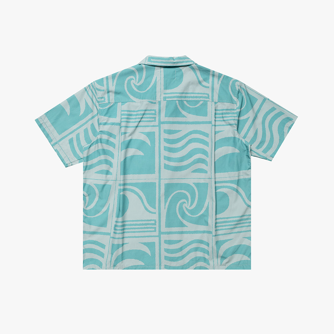 The Mens Huntington Shirt Leaf from Parlez clothing