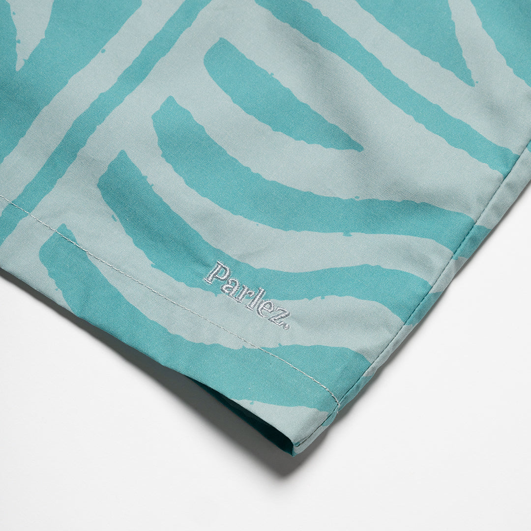 The Mens Huntington Shirt Leaf from Parlez clothing