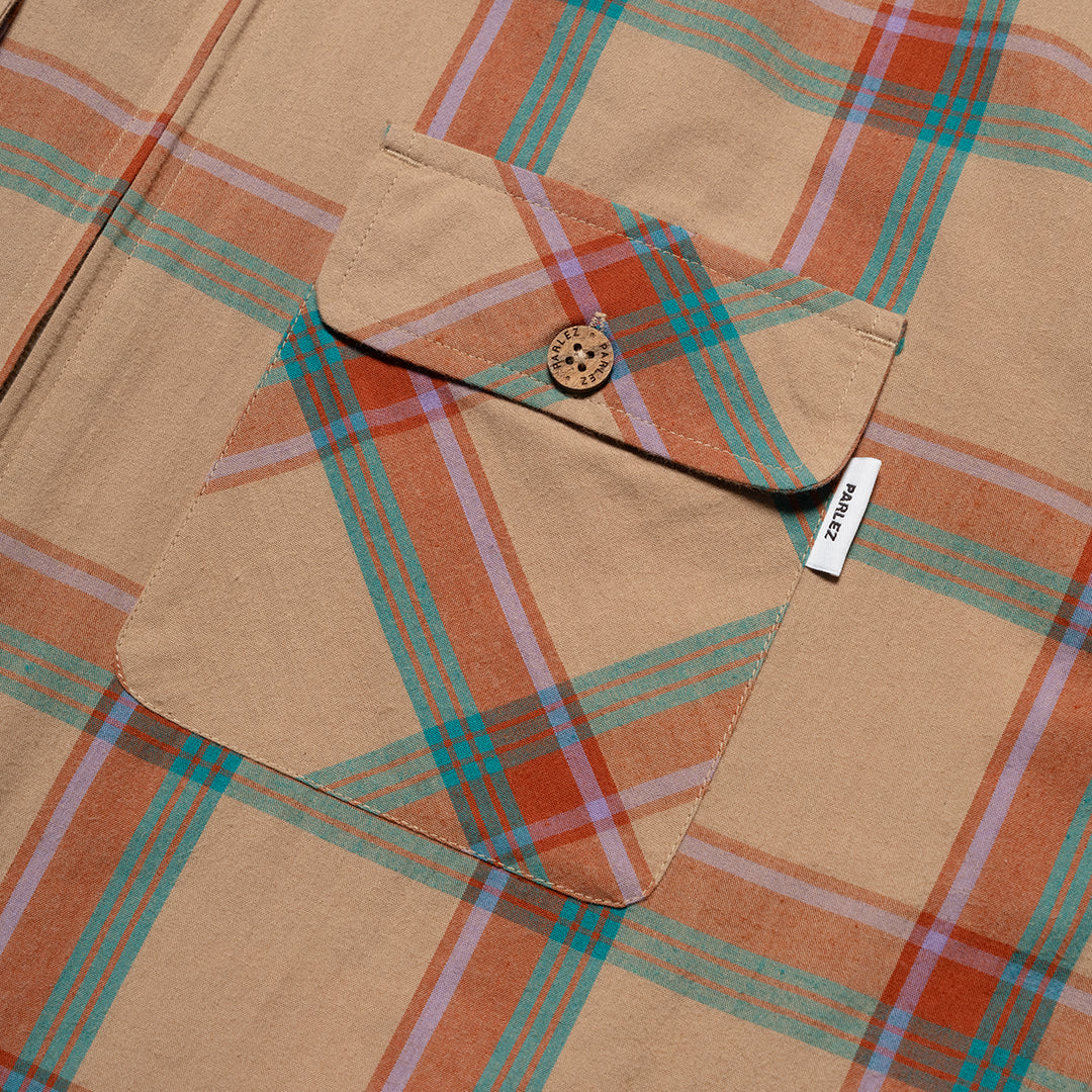 The Mens Portland Shirt Hops Check from Parlez clothing