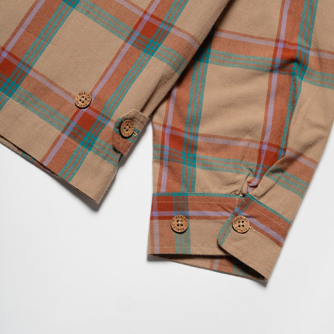The Mens Portland Shirt Hops Check from Parlez clothing