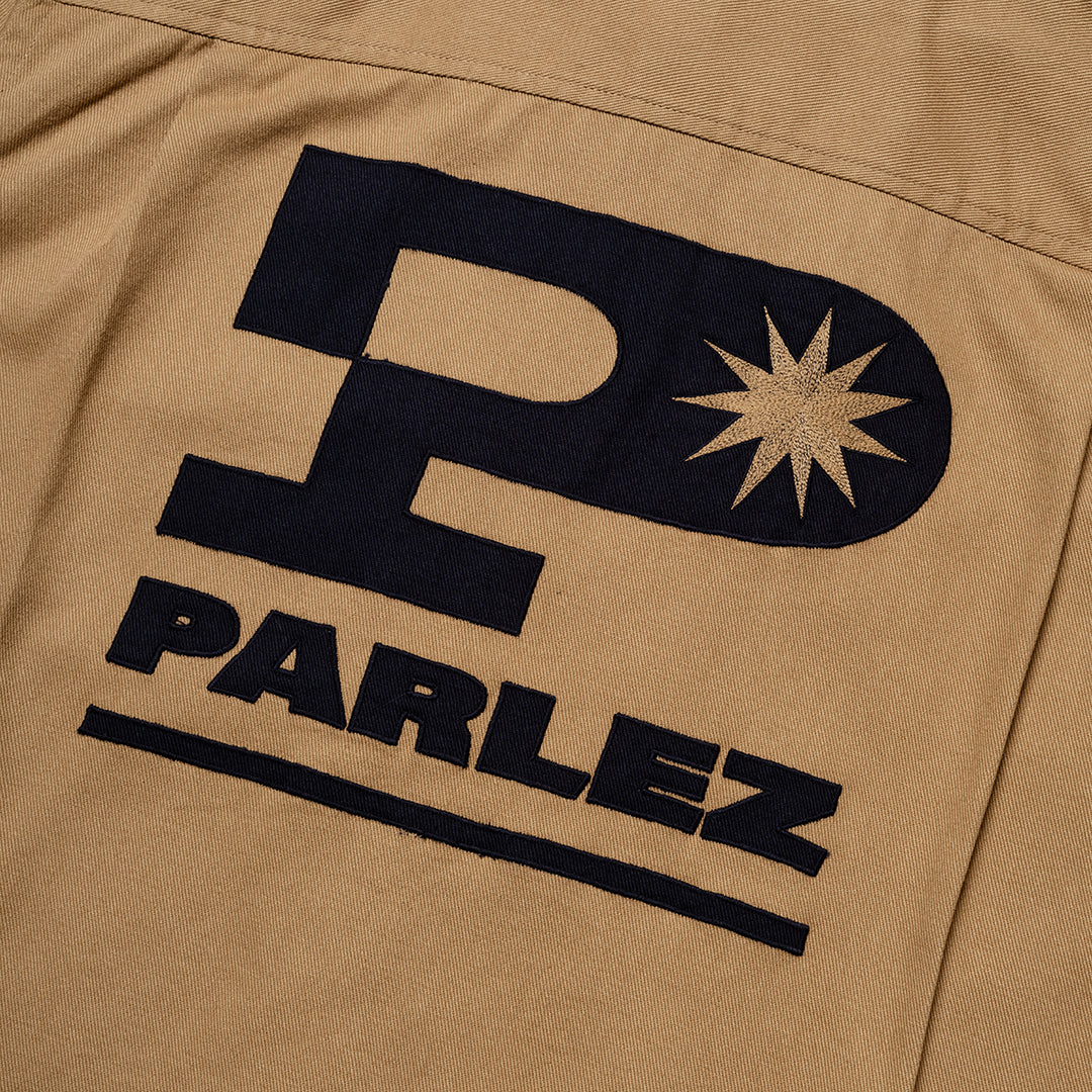 The Mens Jack Shirt Sand from Parlez clothing