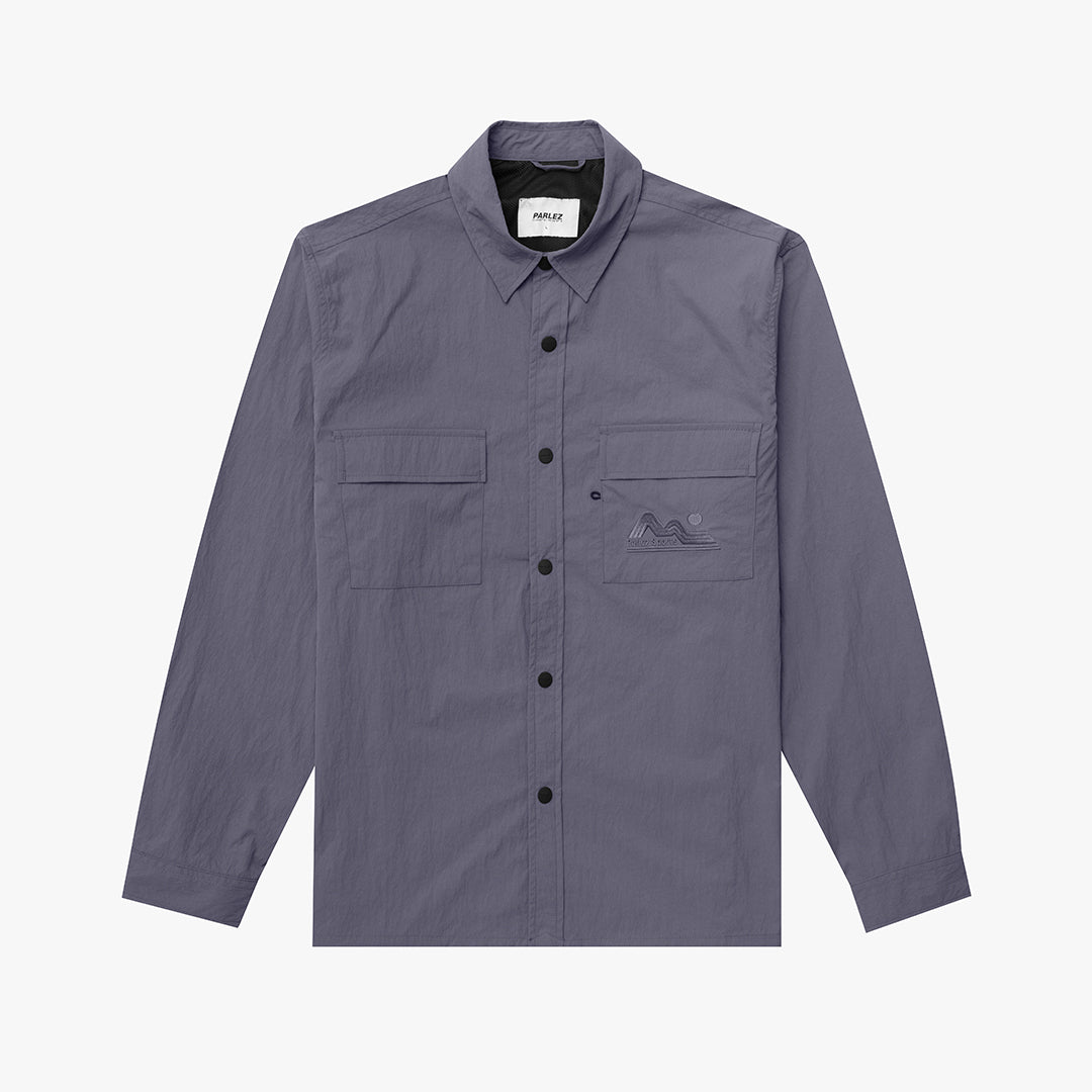 The Mens Activate Shirt Ether Blue from Parlez clothing