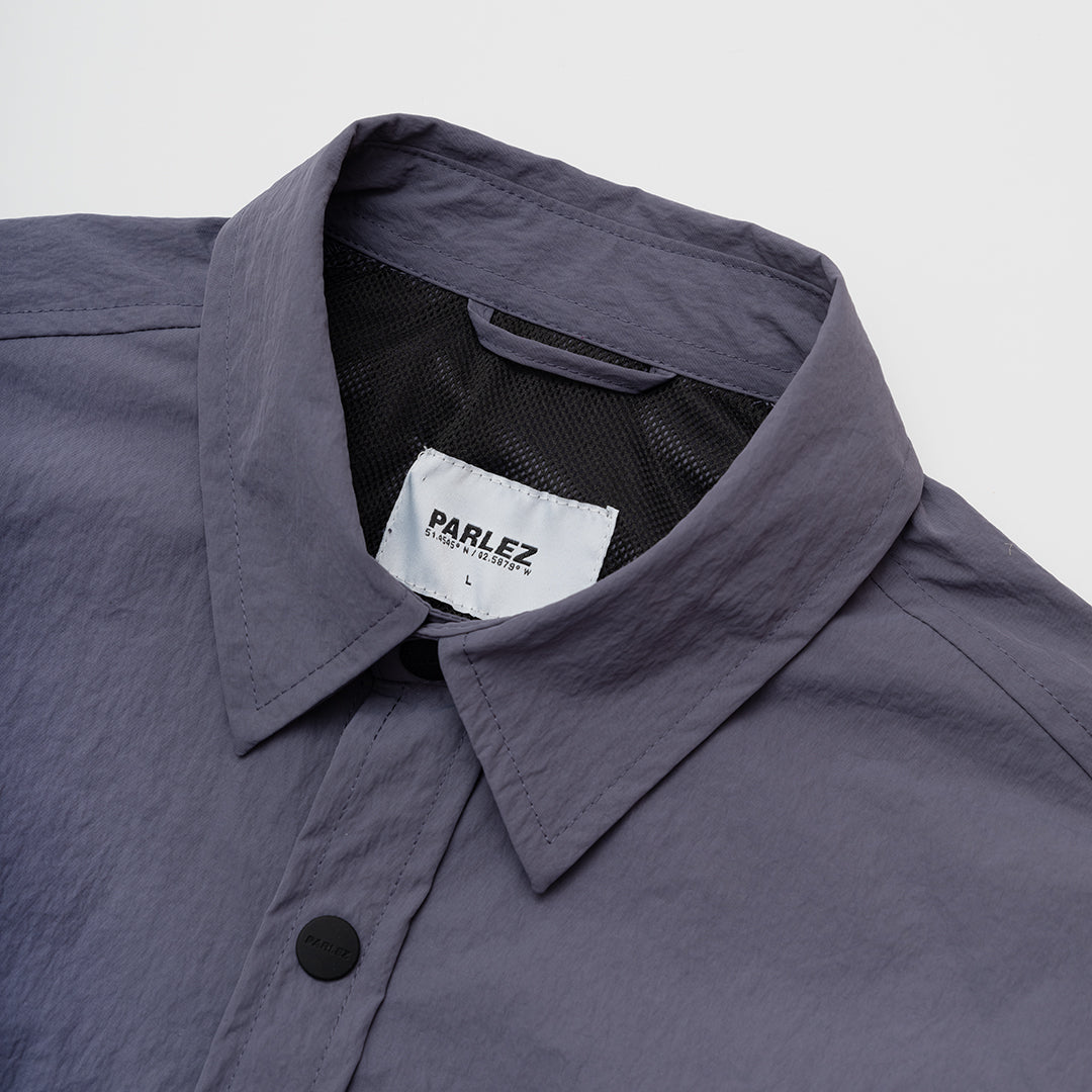 The Mens Activate Shirt Ether Blue from Parlez clothing