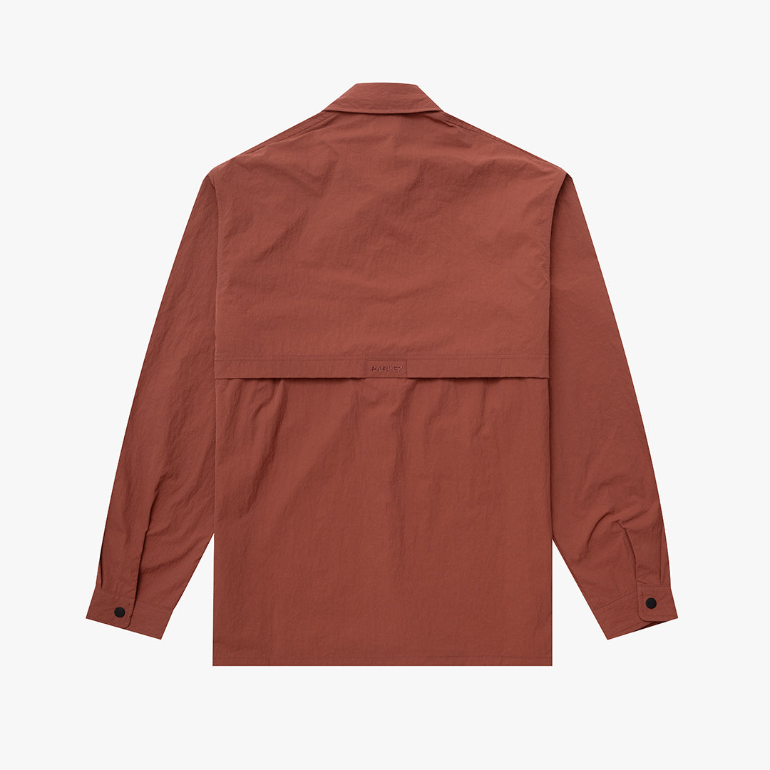 The Mens Activate Shirt Ember Red from Parlez clothing