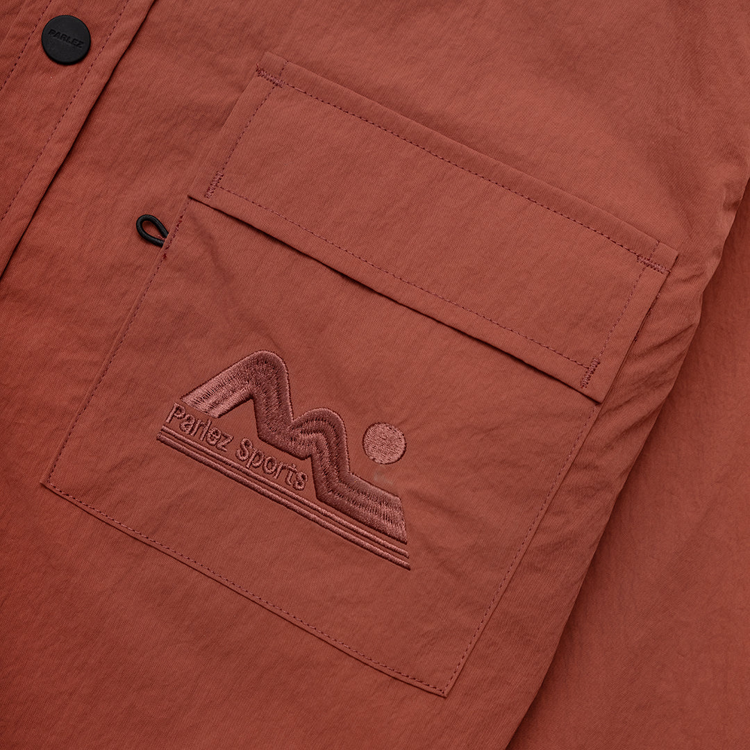 The Mens Activate Shirt Ember Red from Parlez clothing