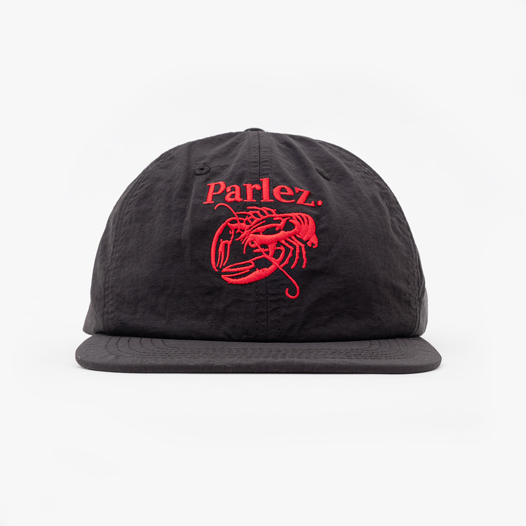 Akron 6 Panel Cap Black