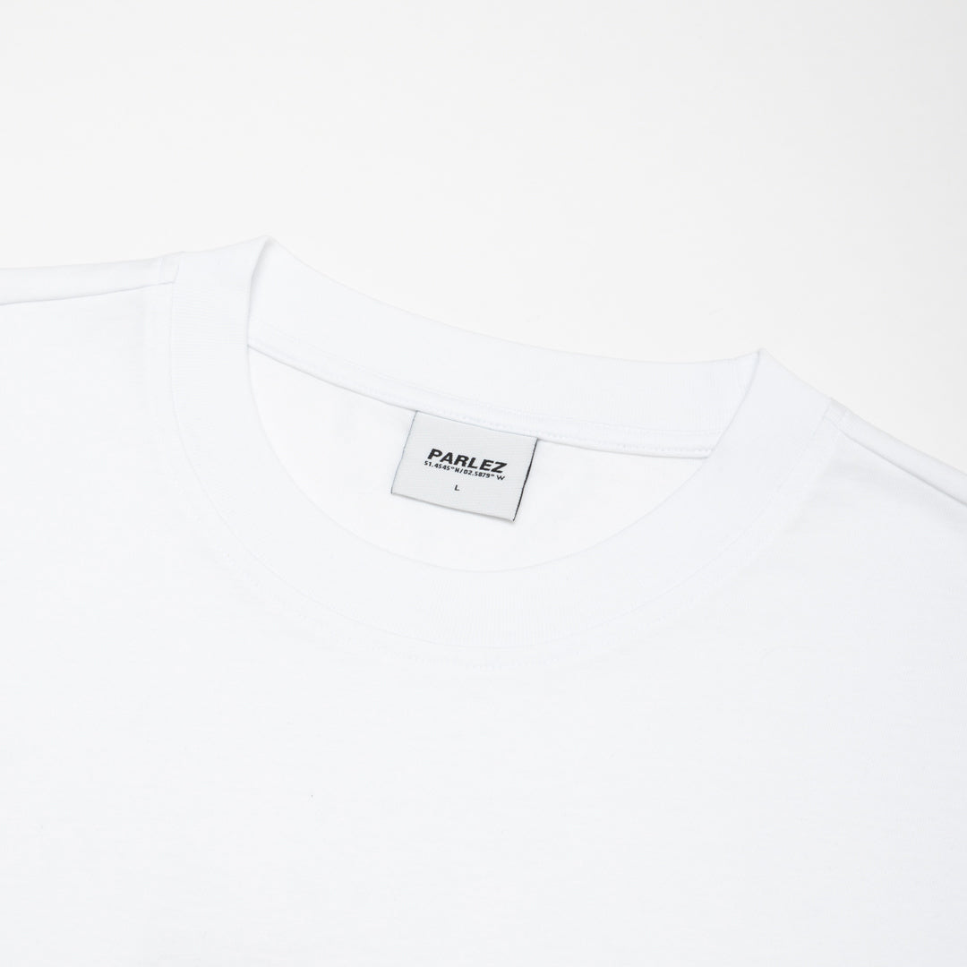 The Mens Alias T-Shirt White from Parlez clothing