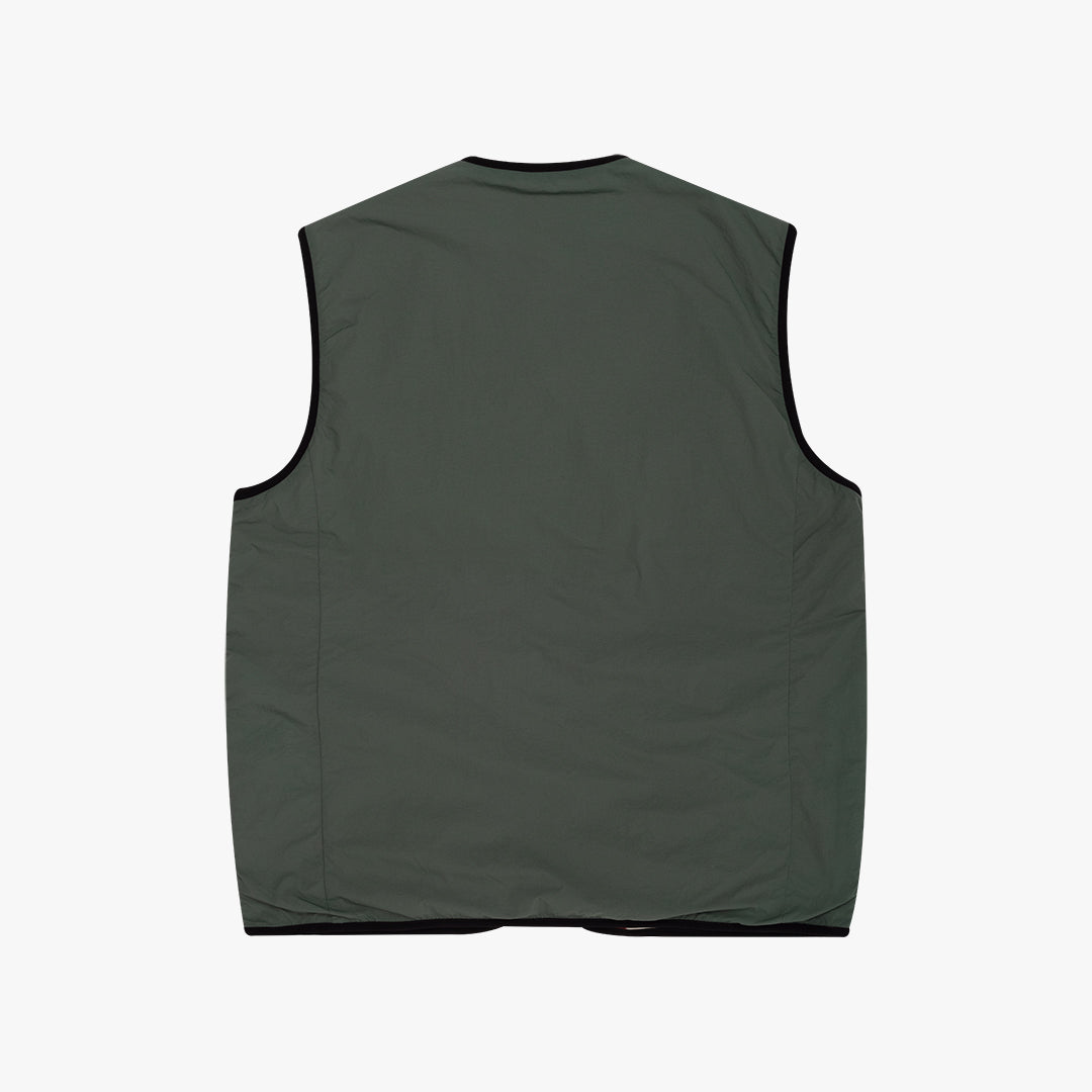 Amisk Reversible Gillet Kelp Green