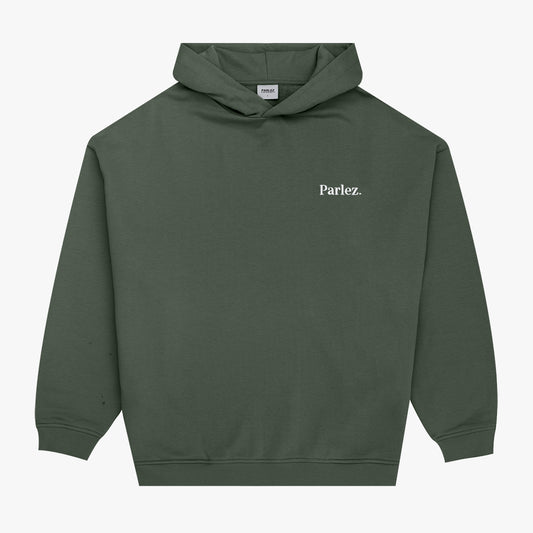 Amos Oversized Hoodie Kelp Green