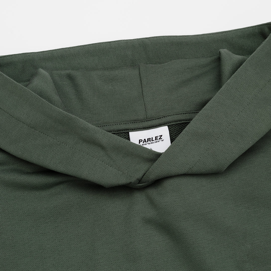 Amos Oversized Hoodie Kelp Green