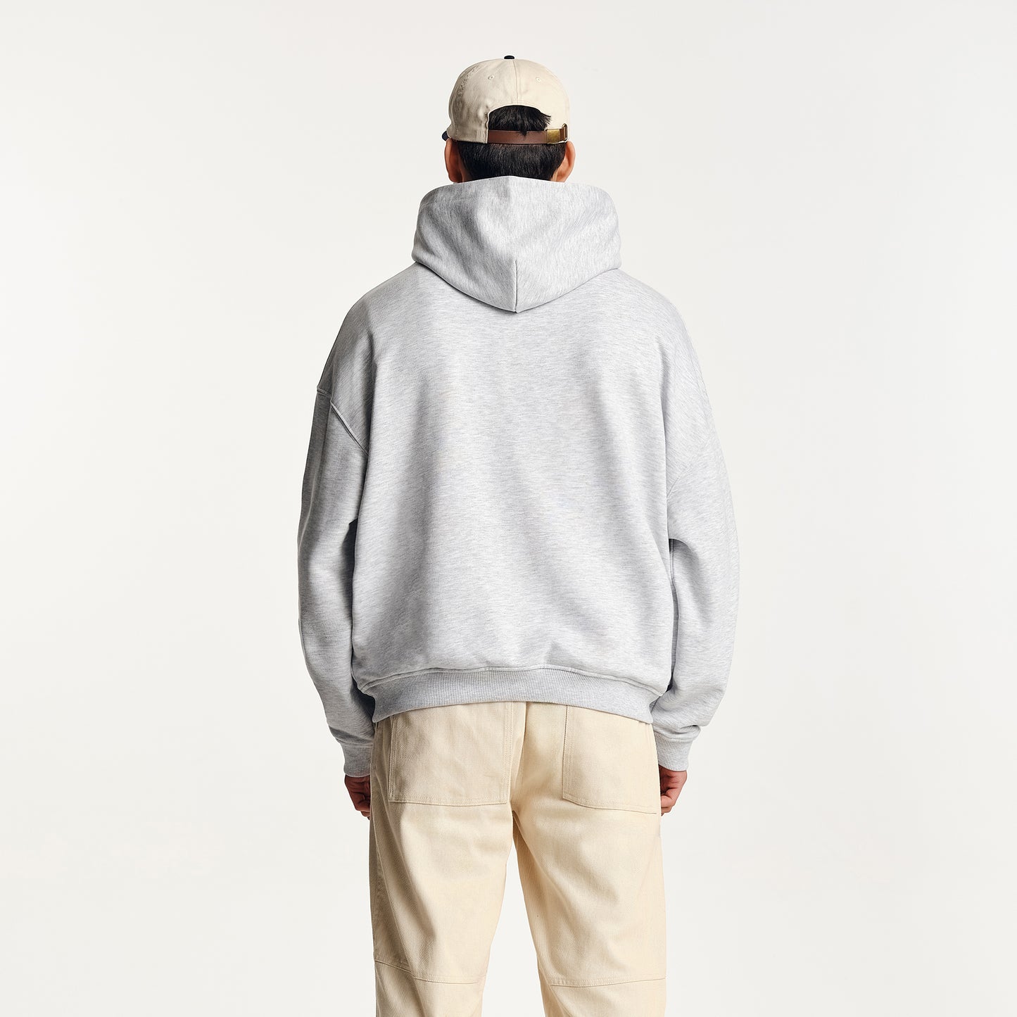 Amos Oversized Hoodie Heather