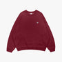 Arcola Oversized Sweat Deep Red