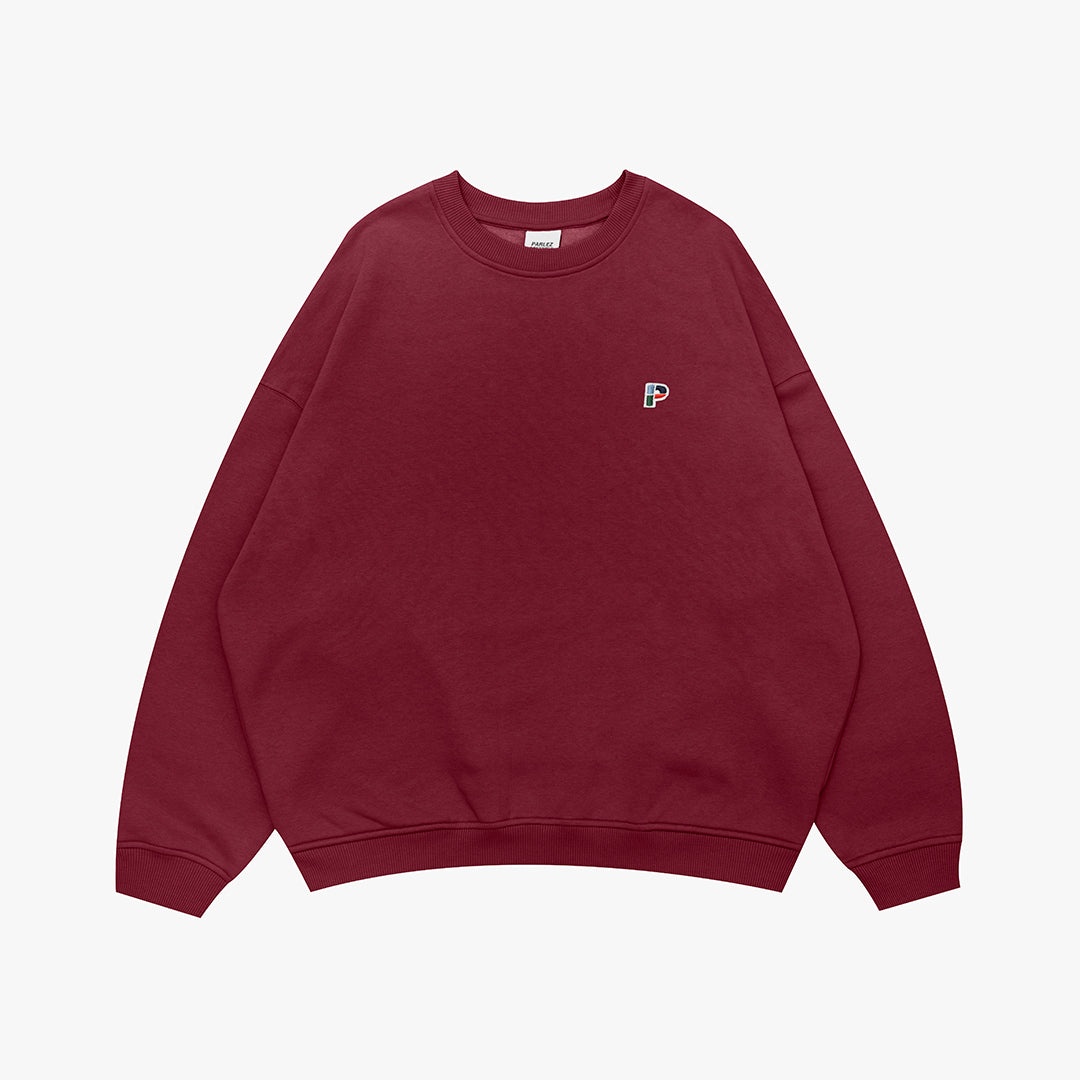 Arcola Oversized Sweat Deep Red