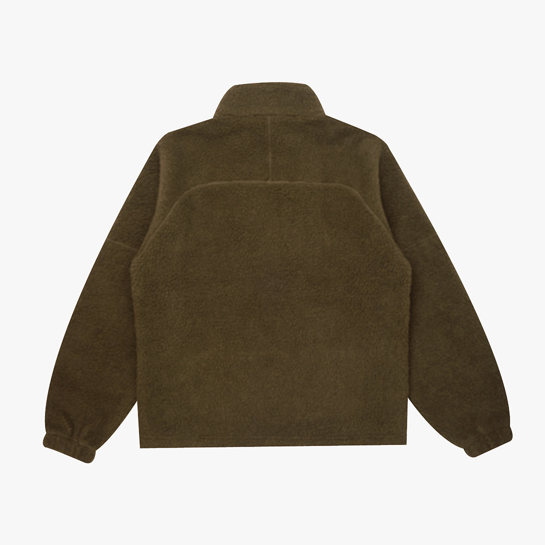 The Mens Ascend Fleece Moss from Parlez clothing