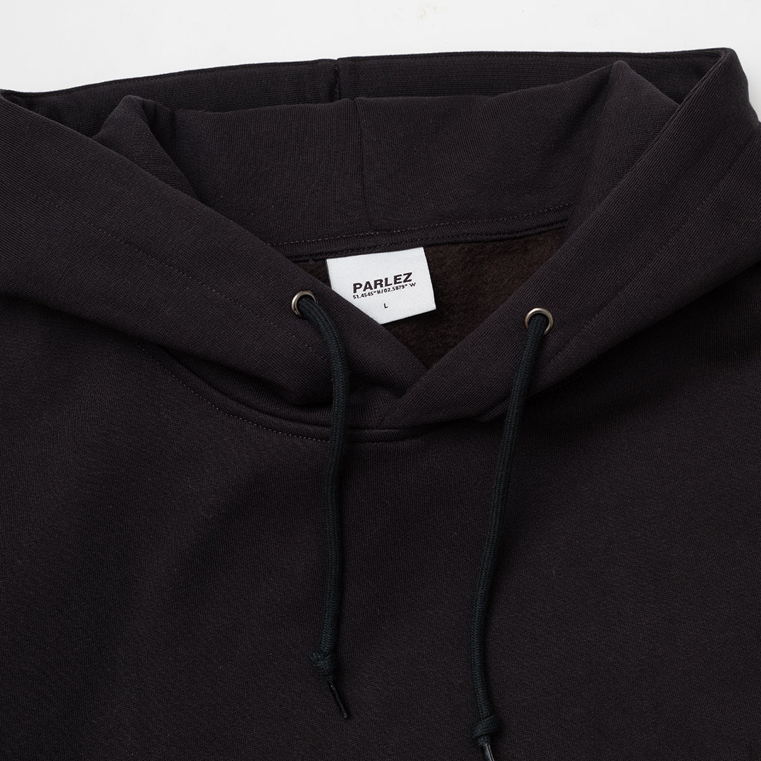 The Mens Ascent Hoody Black from Parlez clothing