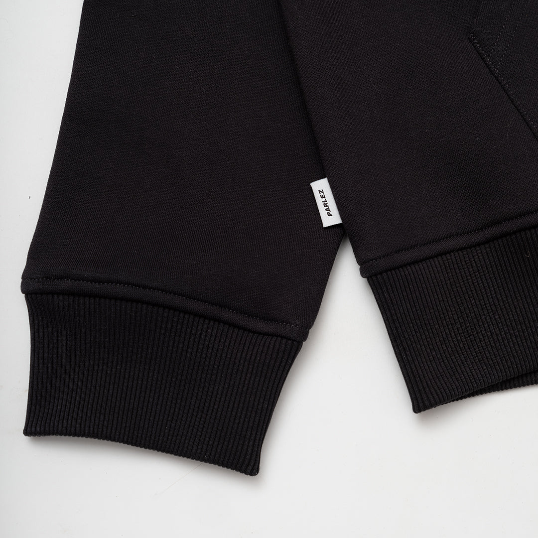 The Mens Ascent Hoody Black from Parlez clothing