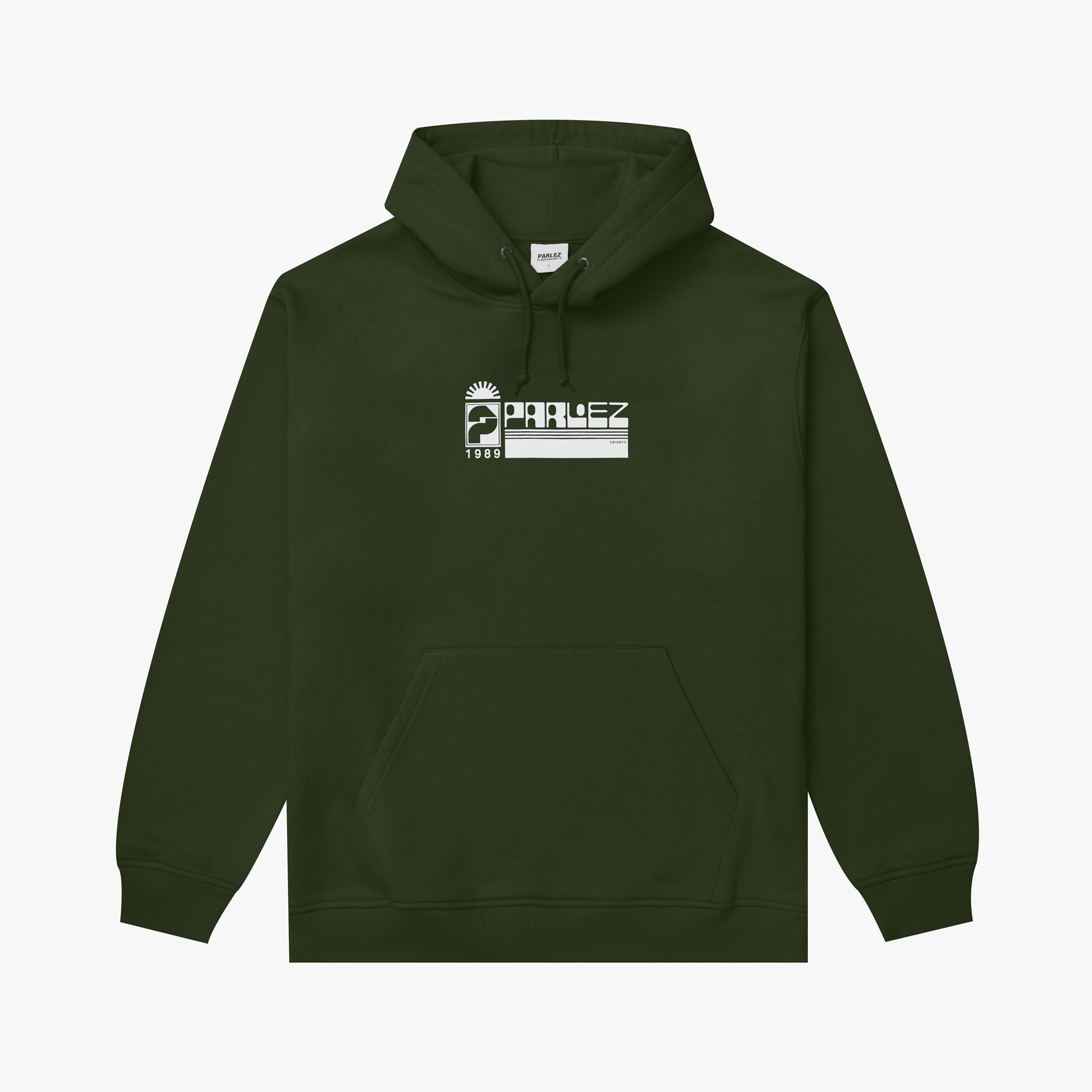 The Mens Ascent Hoody Foliage from Parlez clothing