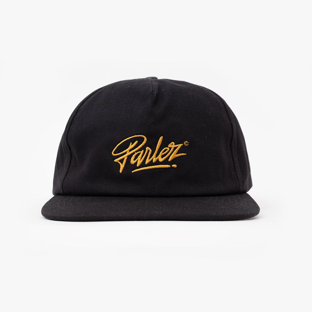 Ashton 5.5 Panel Cap Black