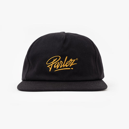 Ashton 5.5 Panel Cap Black