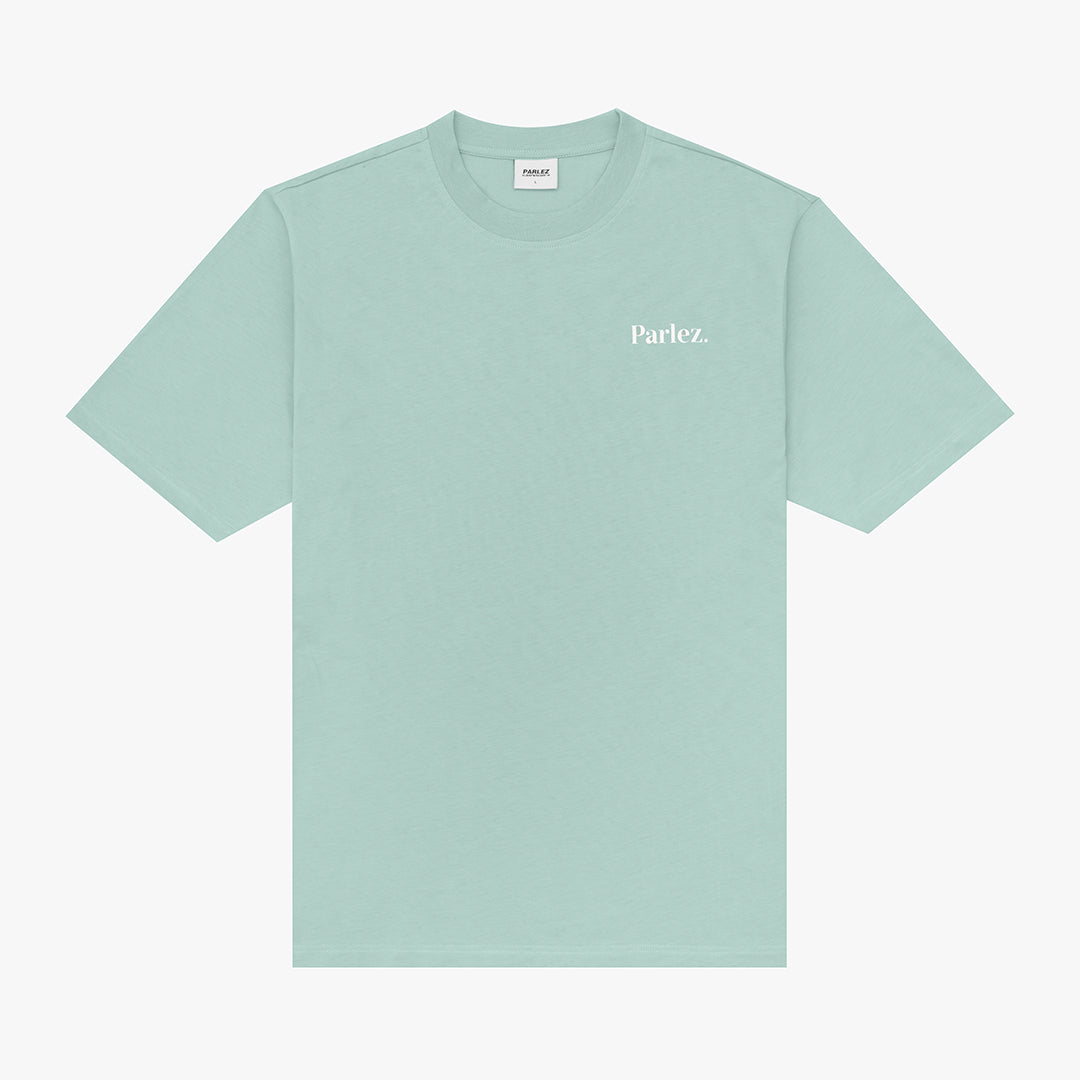 The Mens Astor T-Shirt Mineral from Parlez clothing