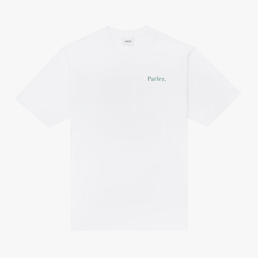 The Mens Astor T-Shirt White from Parlez clothing
