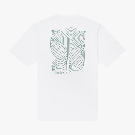 The Mens Astor T-Shirt White from Parlez clothing