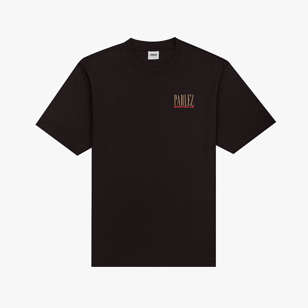 The Mens Auriga T-Shirt Black from Parlez clothing