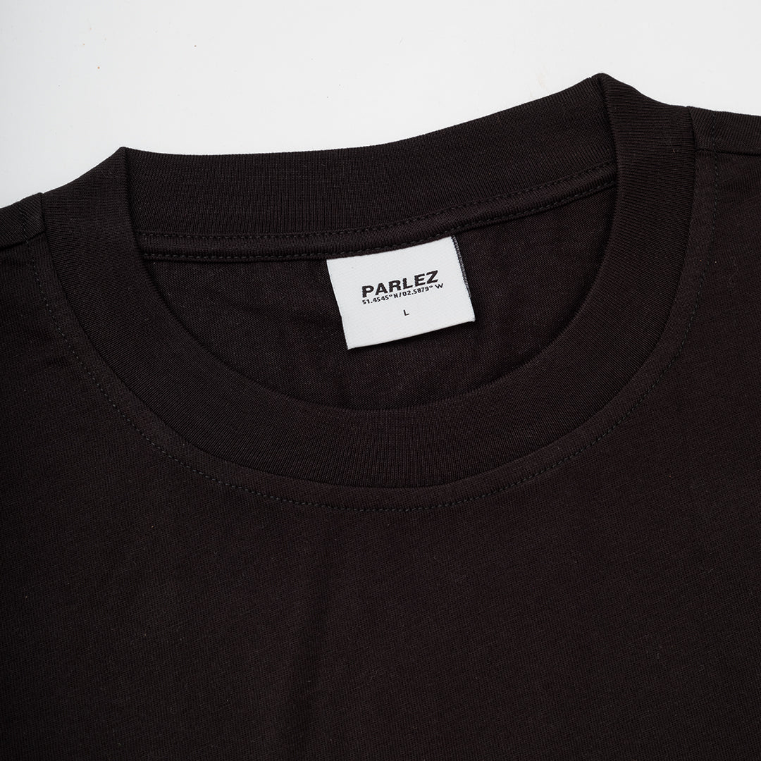 The Mens Auriga T-Shirt Black from Parlez clothing